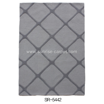 Hand Tufted Carved Fashion Design Carpet